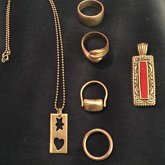 Lot of Vintage Sterling Silver Jewelry - Picture 1 of 4